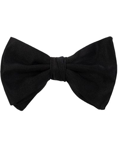 Emporio Armani Silk bow tie - Schwarz