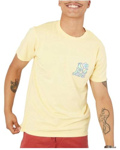 Vans Peace flower t-shirt - Giallo