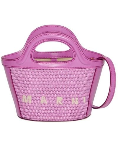 Marni Bucket Bags - Purple