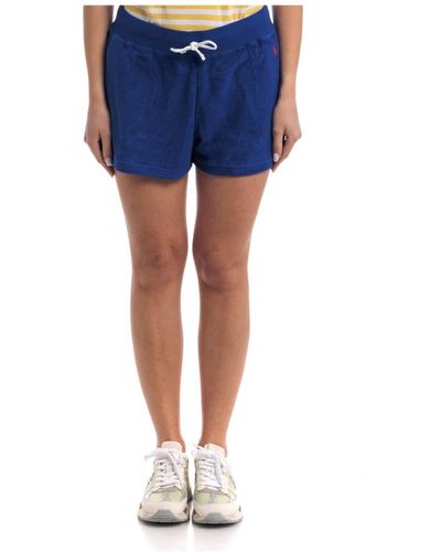 Polo Ralph Lauren Stylische bermuda-shorts für männer - Blau