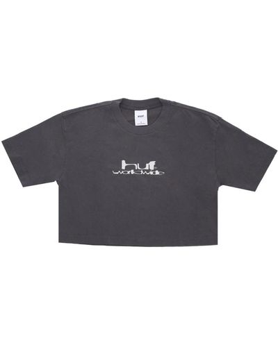 Huf T-Shirts - Schwarz