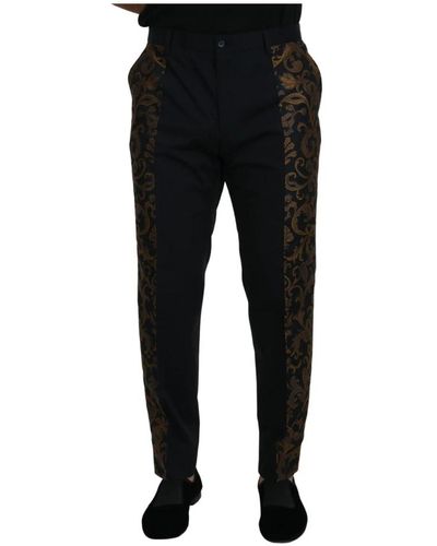 Dolce & Gabbana Pantaloni neri di lusso - Nero