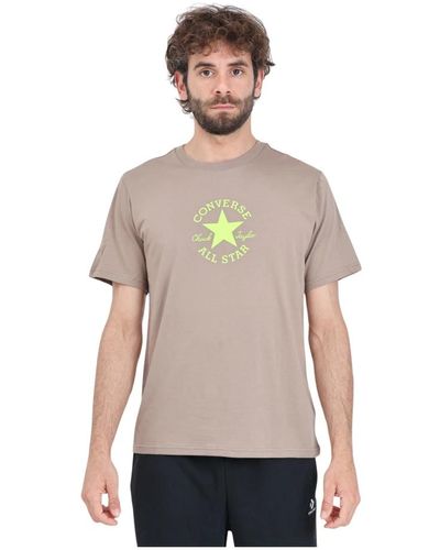 Converse T-shirts - Grau