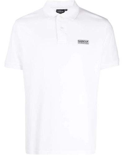Barbour T-shirts and polos - Bianco