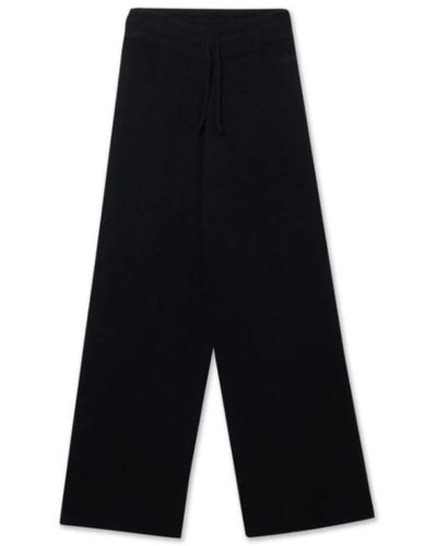 Mc2 Saint Barth Wide Trousers - Black