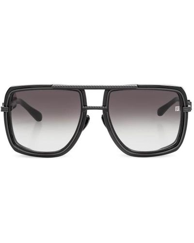 Balmain 'soldier' occhiali da sole - Nero