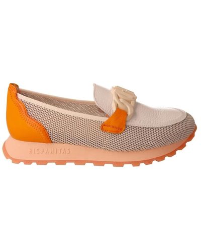 Hispanitas Shoes > flats > loafers - Orange