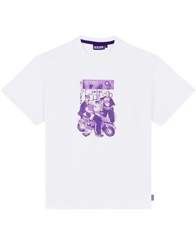 Octopus Tops > t-shirts - Blanc