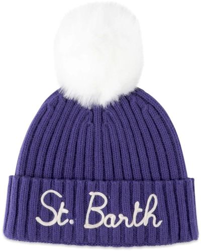 Saint Barth Accessories > hats > beanies - Violet