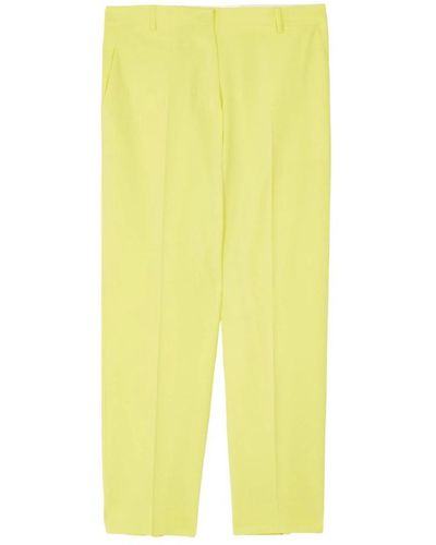 Ottod'Ame Cropped Trousers - Yellow