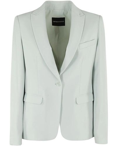 Emporio Armani Eleganter blazer für männer - Grün