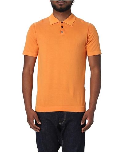 Peuterey Polo Shirts - Orange