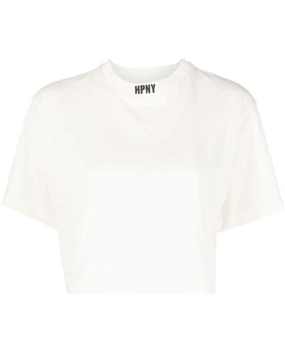 Heron Preston Camiseta blanca con logo - Blanco
