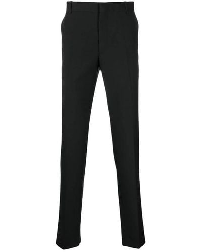 Alexander McQueen Slim-Fit Pants - Black