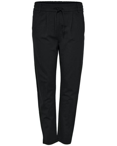 ONLY Slim-Fit Trousers - Black