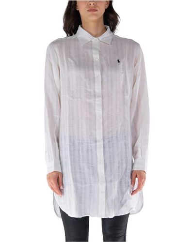 Ralph Lauren Camisa transparente - Morado
