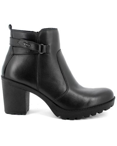 Igi&co Heeled Boots - Black