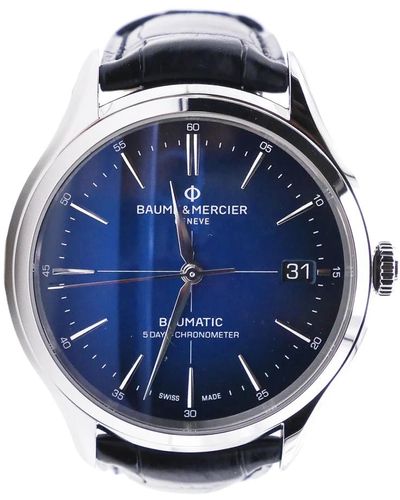 Baume & Mercier M0A10467 - Clifton Watch - Blau