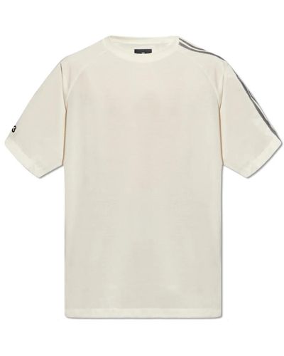 Y-3 T-shirt mit logo - Weiß