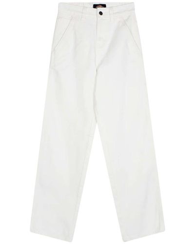 Dickies Straight trousers - Weiß