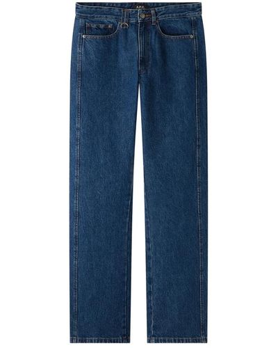 A.P.C. Klassische straight jeans - Blau