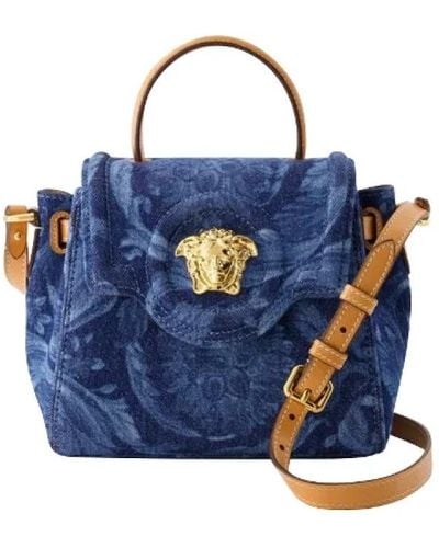 Versace Shoulder Bags - Blue