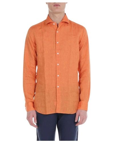 Xacus Casual Shirts - Orange