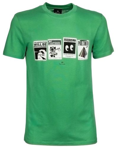 PS by Paul Smith T-Shirts - Green