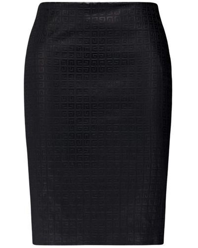 Givenchy Leather Skirts - Black
