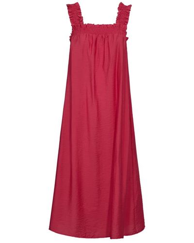 co'couture Dresses > day dresses > midi dresses - Rouge