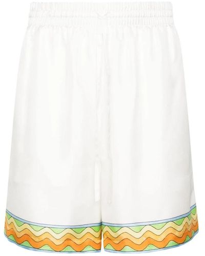 Casablanca Casual Shorts - White