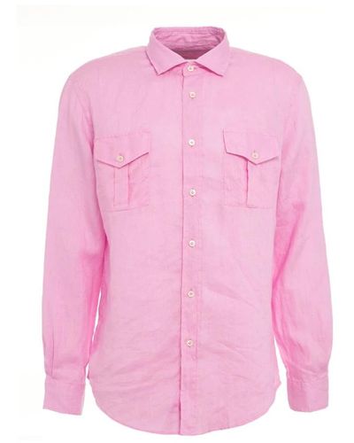 Brian Dales Rosa ss24 hemd - Pink