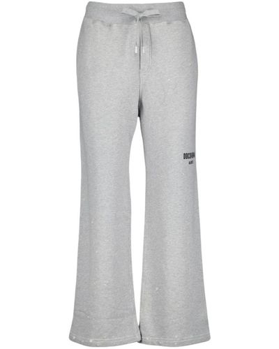 Dolce & Gabbana Bedruckte jogginghose - Grau