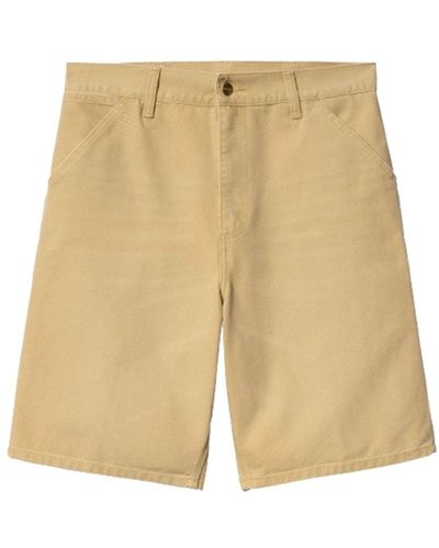 Carhartt Bourbon knie shorts - Natur