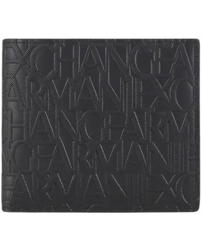 Armani Exchange Wallets cardholders - Schwarz