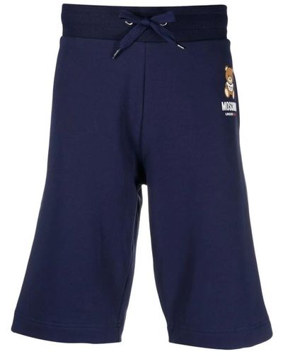 Moschino Shorts casual fino al ginocchio - Blu