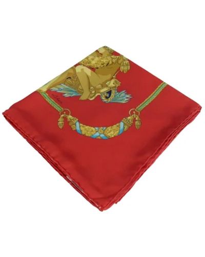 Hermès Sciarpa usata - Rosso