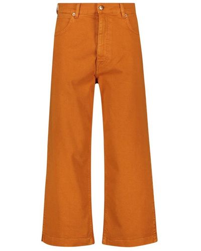 Re-hash Wide Trousers - Orange