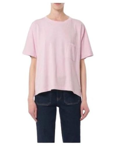 Vanessa Bruno Petale t-shirt - kurzarm - Pink