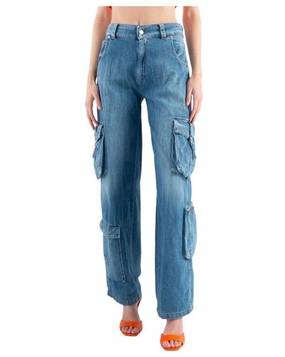 ViCOLO Loose-Fit Jeans - Blue