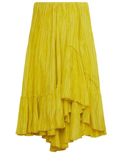 Vince Maxi Skirts - Yellow