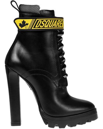 DSquared² Heeled Boots - Black