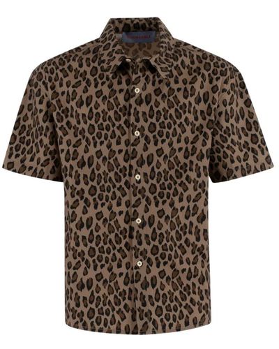 Bluemarble Short Sleeve Shirts - Brown
