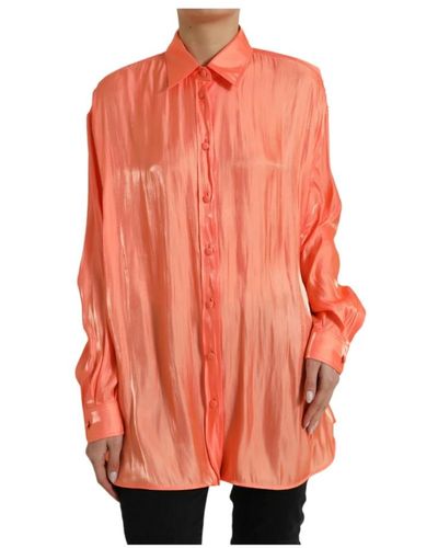 Dolce & Gabbana Blouses & shirts > shirts - Orange