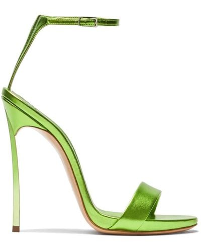 Casadei Blade Flash Sandals - Verde