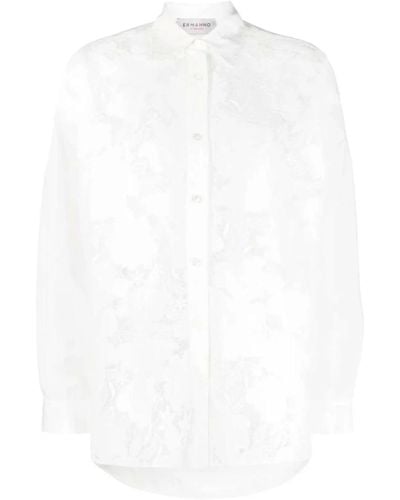 Ermanno Scervino Chemises - Blanc
