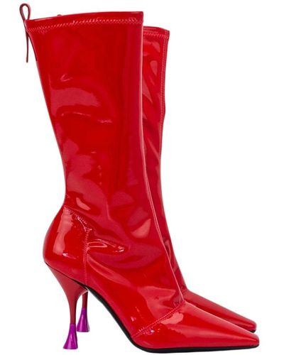 3Juin Shoes > boots > heeled boots - Rouge