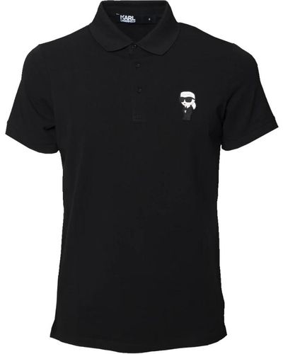 Karl Lagerfeld Tops > polo shirts - Noir