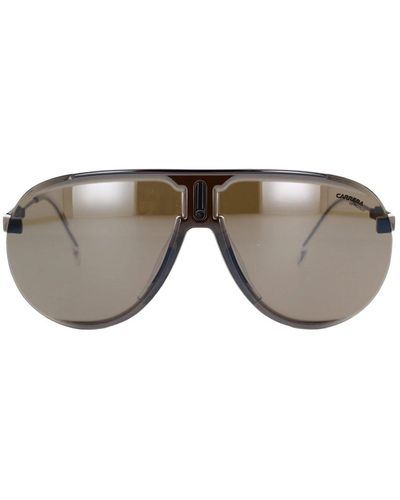 Carrera Einzigartige randlose sonnenbrille mit maskenlinse - Grau