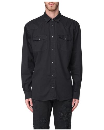 Dondup Shirts > casual shirts - Noir